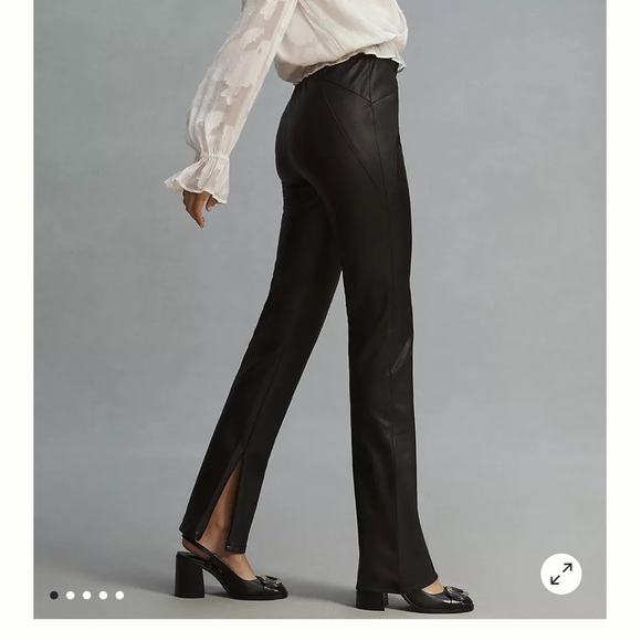 Anthropologie Pilcro Glasgow Faux Leather  Pants size 32 - Picture 1 of 10
